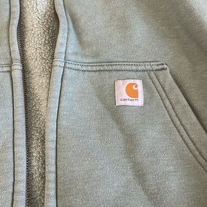 Green Ish Carharrt Zip up